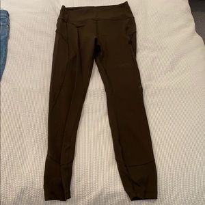 Dark green lululemon leggings